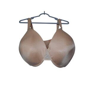 Cacique 46G Bra underwire lightly lined full coverage beige